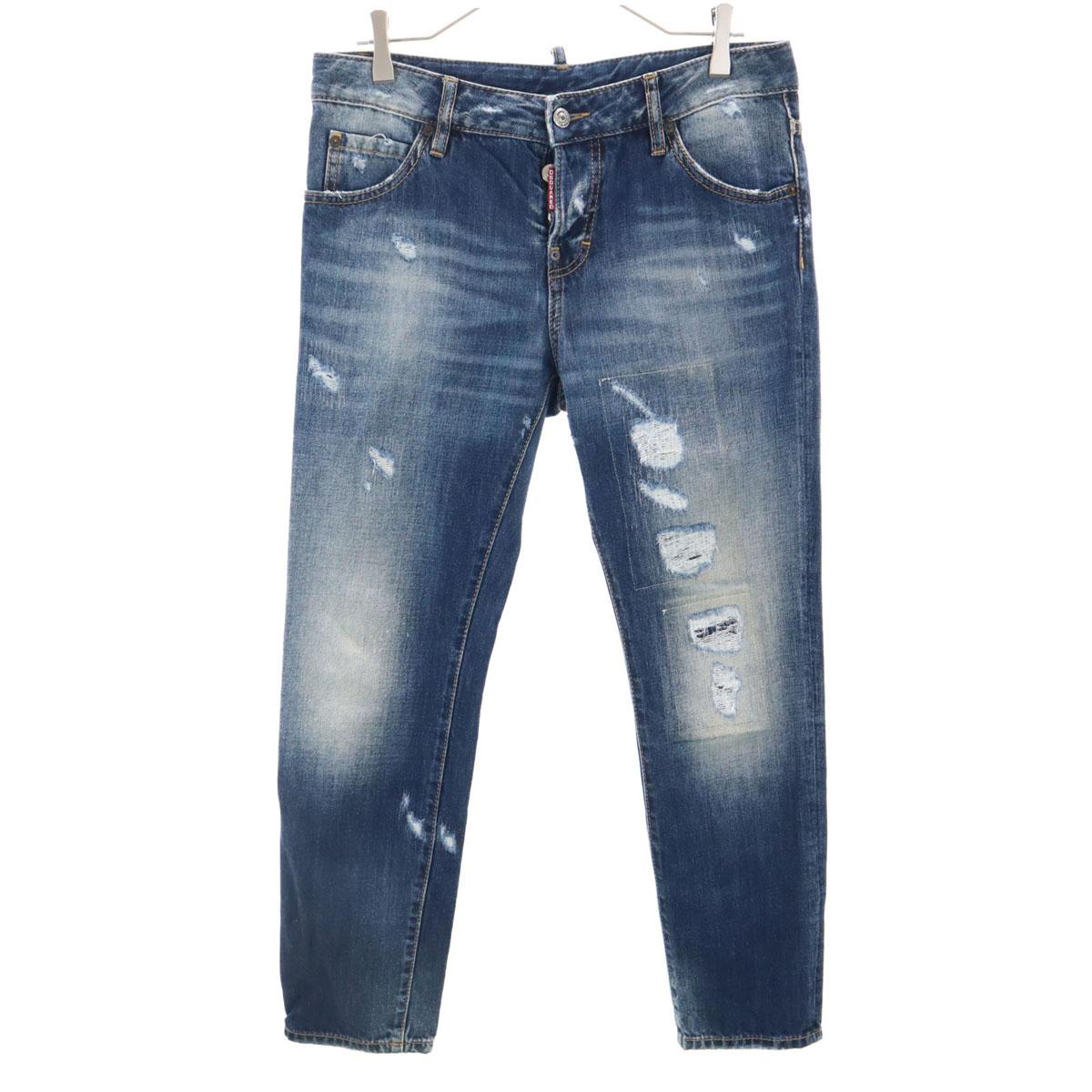 

DSQUARED2 made in Italy Denim pants 42 Blue Button fly Men s Used