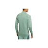 Nike Maglietta da allenamento a maniche lunghe slim fit da uomo top Grigio fumo Giada CU4971-357