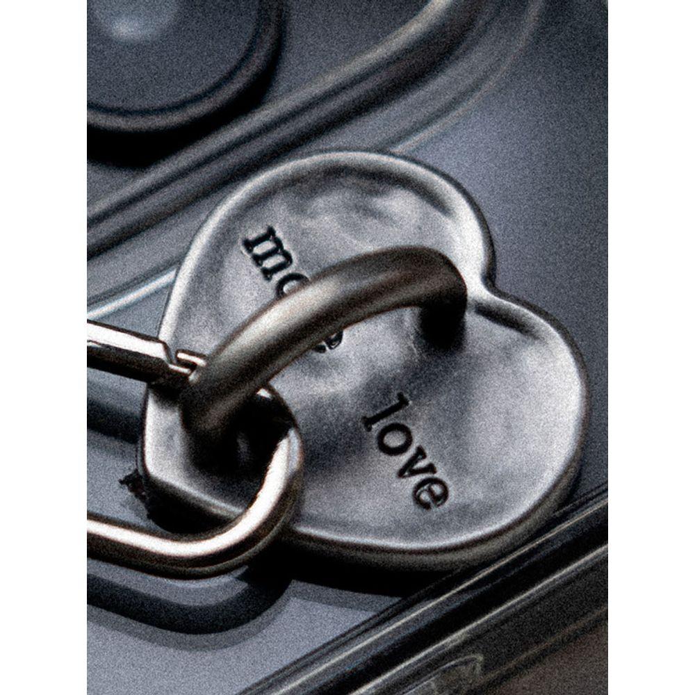 SUYV Vintage Heart Cell Phone Keychain Attachment Ring
