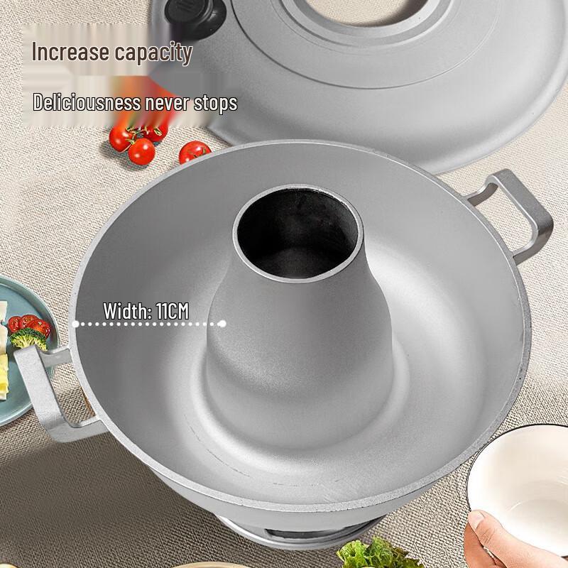 Traditional Old Beijing Aluminum Charcoal Hot Pot