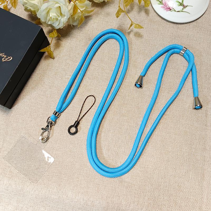Retractable and Adjustable Anti-Lost Mobile Phone Lanyard with Neck and Crossbody Options
