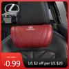 AEGHT1 Interior Stickers High-end Leather Car Seat Headrest Memory Foam Comfort Neck Pillow For F-SPORT ES RX NX LS UX LM LX GX L
