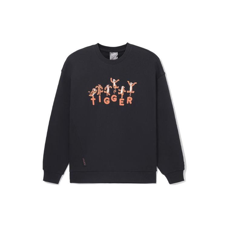 Li Ning x Disney Sweatshirt Unisex Black AWDS547-1 XL