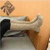 Retro Versatile Size Girls - Martin Boots Short Boots Women's Suede Boots Women's Skinny Boots