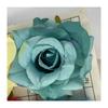 11cm Large Rose Head Imitation Flower Home Garden Potted Wedding Artificial Flower Wall Background Decorative Cloth Flower