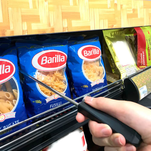 Nikken Front-Feeding Rod II 1291307 (1 Rod) - Front-Feeding (Front Display) Face-Up Store Supplies