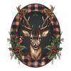 Christmas Decoration Elk Wild Fruit Bedroom Living Room Home Beautification Decoration Wall Stickers