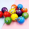 12Pcs Funny Sponge Pressure Expression Soft ball Squeeze Funny Expression PU foam Soothing Toy Wrist Action Sport  Toy Ball