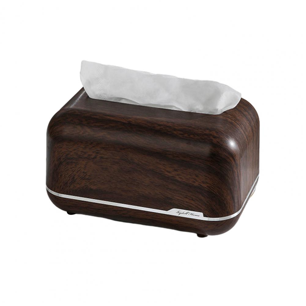 Porte-mouchoirs à ouverture magnétique, extraction de papier douce, boîte à mouchoirs, distributeur de boîte à mouchoirs magnétique avec ressort de levage automatique pour la maison