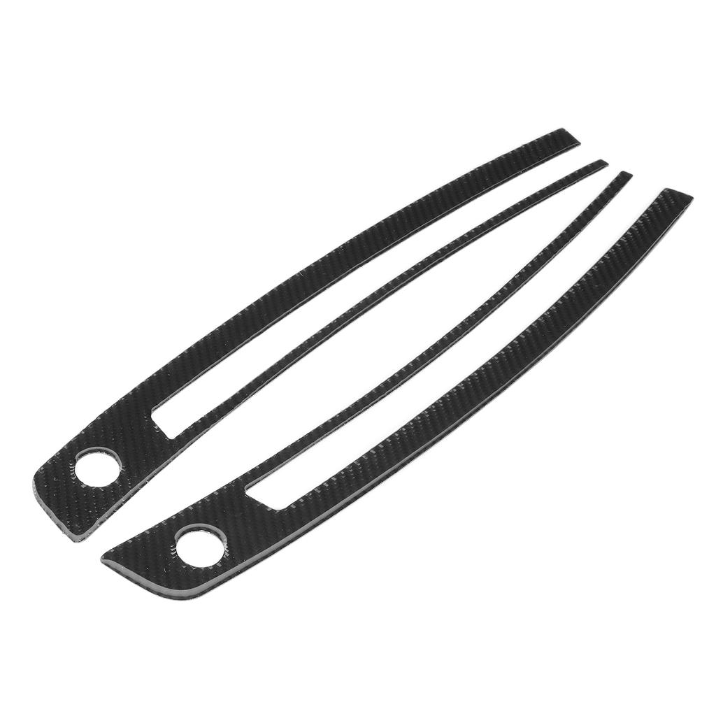 2 st Kolfiber Central Kontroll Instrumentbräda Utloppsdekor Fram Luftkonditioneringsventil Dekoration Passar för Subaru BRZ 13‑20