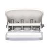 Hole Punch Ruler Design Quick Positioning 3 Holes Metal Paint Body Loose Leaf Puncher for Documentation