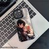 Asuna Kirito Anime Phone Case For iPhone 17,16,15,14,13,12,11,Pro,XS,Max,Plus,Mini,SE4,E Black Matte Shockproof Cover