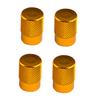 Wheel Stem Air Valve Caps Covers Dustproof Metal Tire Dust Stems Protector for Automotive Motorcycle Bicycle