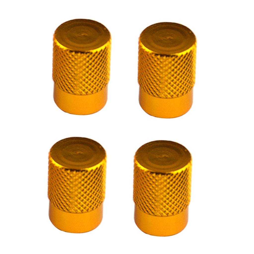 Wheel Stem Air Valve Caps Covers Dustproof Metal Tire Dust Stems Protector for Automotive Motorcycle Bicycle