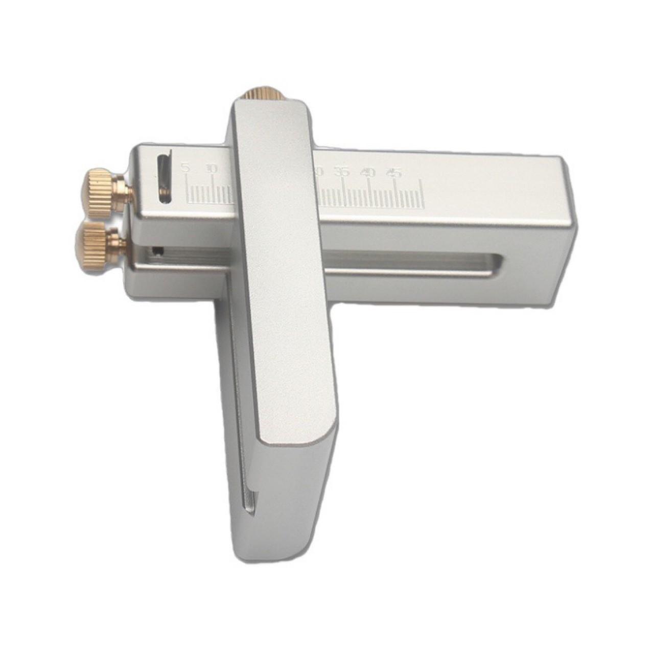 Aluminum Alloy Sandblasted Belt Strip Cutter Professional Tool for Hand-Cutting Vegetable-Tanned Leather Straps