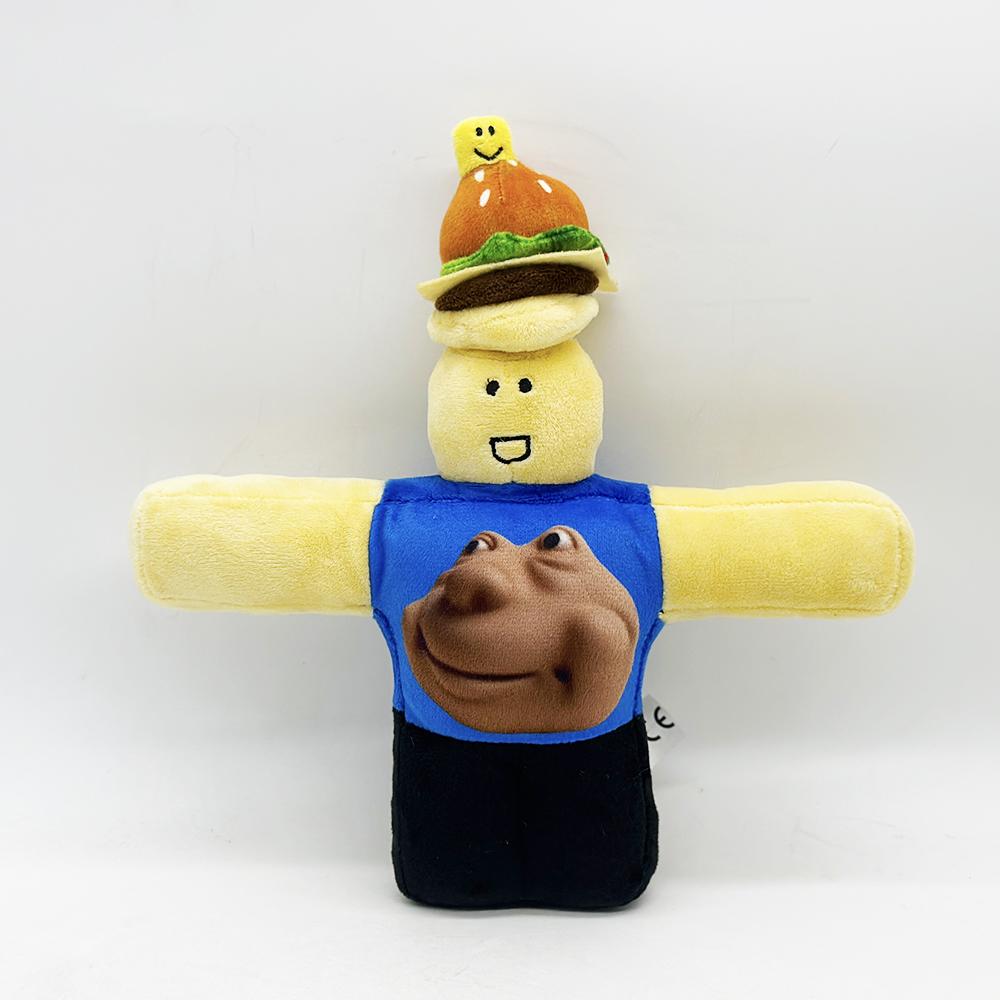 Neue 26cm Verlassene Plüschpuppen Verlassene Roboter Hamburger-Roboter Stofftier Anime-Merchandise Baumwollpuppe Weich Niedlich Kindergeschenk