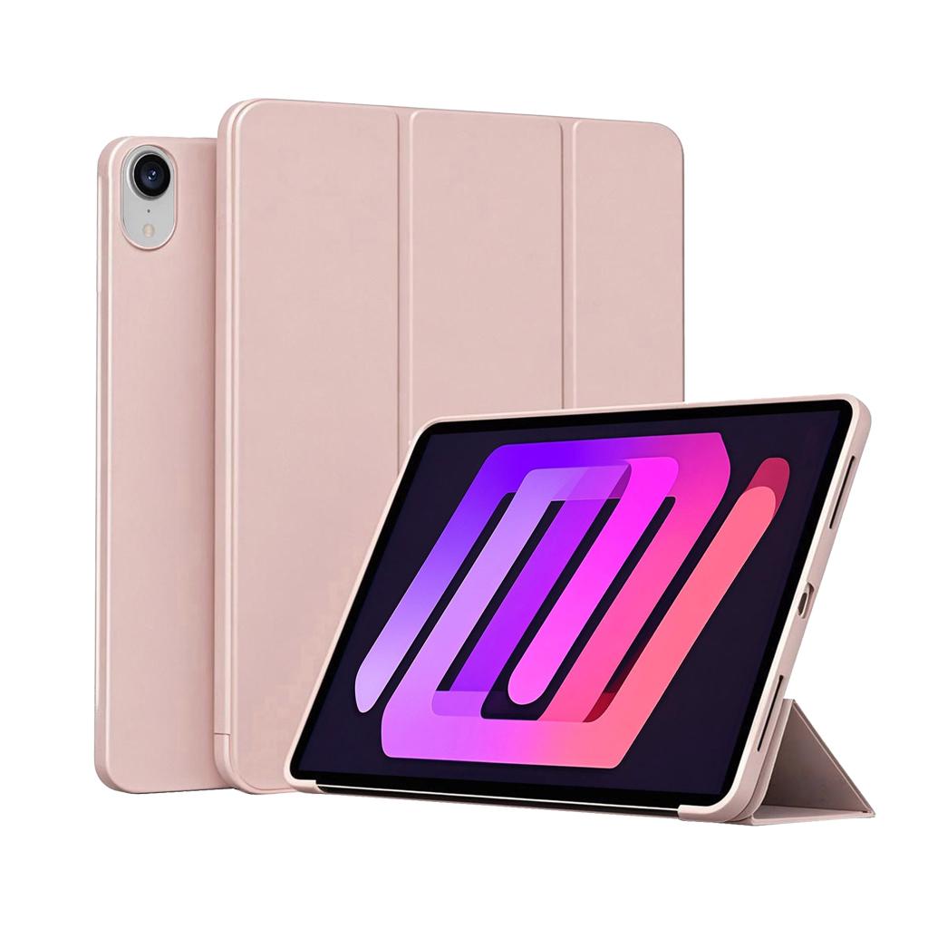 For iPad Mini 7 A17 Pro /iPad Mini 6 8.3 Inch Mini 7th/6th Gen Case, Magnetic Flio Smart Cover Soft Silicone Back Shell