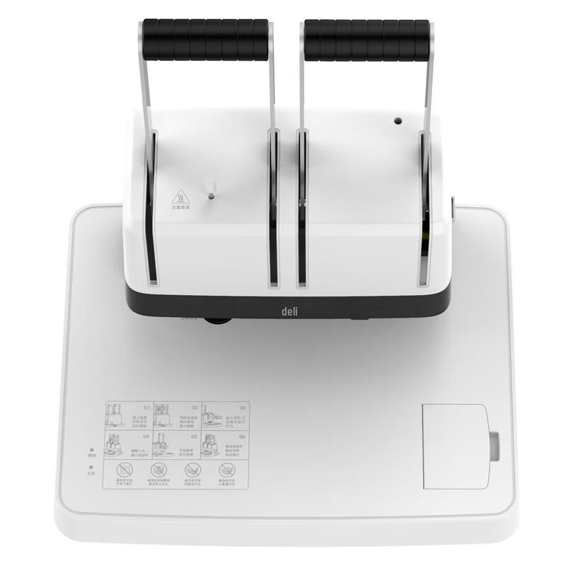 Deli 14650 Manual Financial Binding Machine CN Plug (adapter Included)