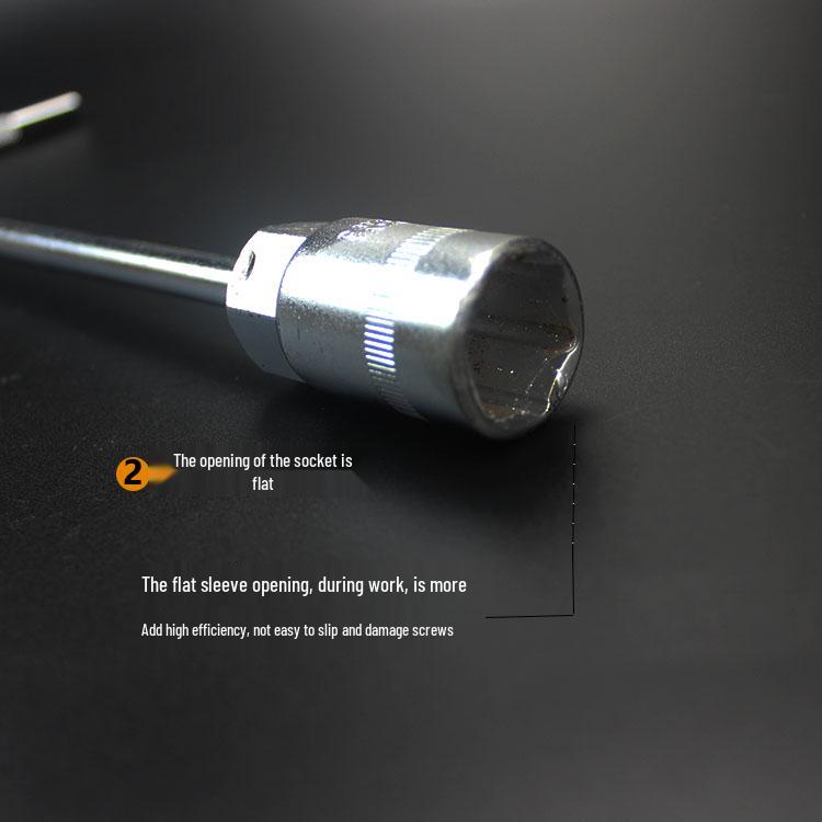 Precision T-Handle Multi-Functional Socket & Hex Wrench for Car/Motorcycle Repair