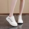 Platform-soled fashion versatile little white shoes women's 2025 spring new Korean version low-top casual sports board shoes HXX-H138