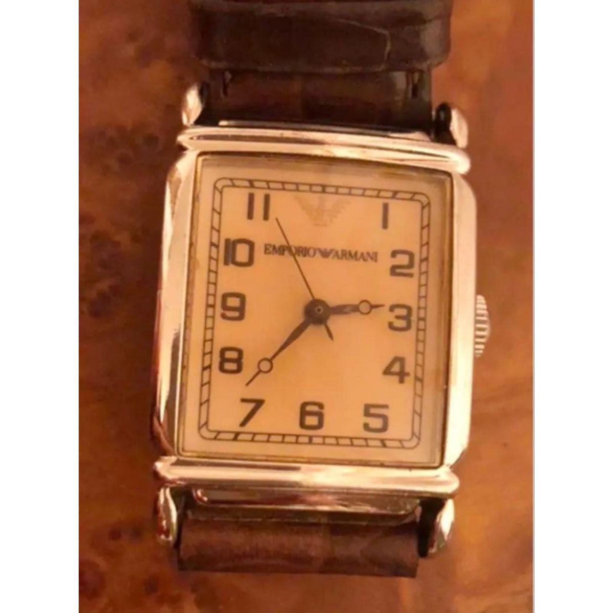 Used Armani watch classic type ARMANI Emporio Armani quartz watch ARMANI
