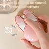 M6 MOFII 2.4G Wireless Compact Silent Mouse with Cute Rabbit Designs,Pink