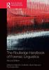 Buch The Routledge Handbook of Forensic Linguistics
