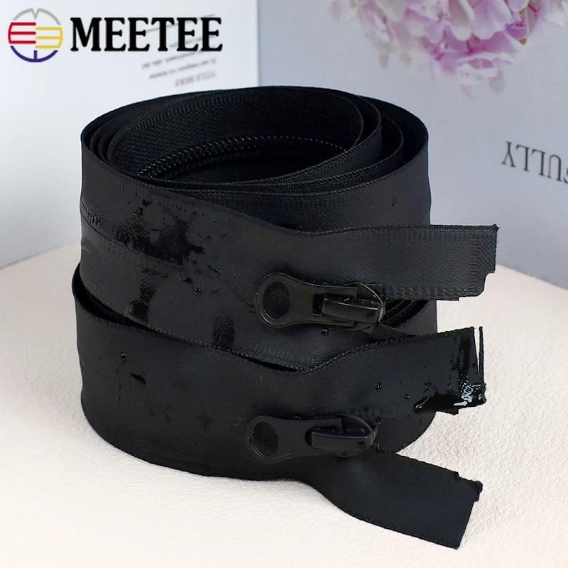 1/2/3/5 ks 15-100 cm Nylonový vodotěsný zip Otevřený konec Neviditelný ozdobný zip Bunda Taška Oblečení Reverzní zipy DIY šicí příslušenství