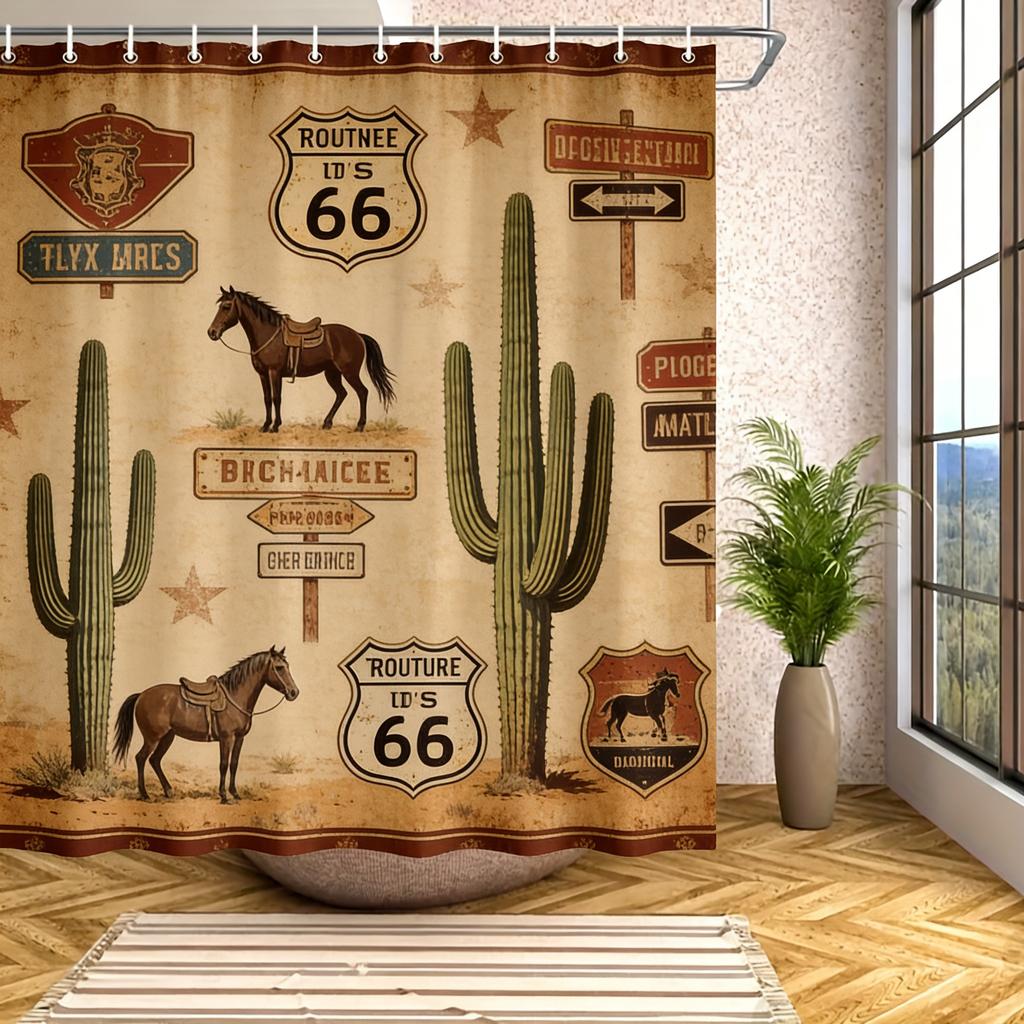 Spiral Galaxy in Deep Space with Asteroids Waterproof Shower Curtain for Cosmic Bathroom Decor