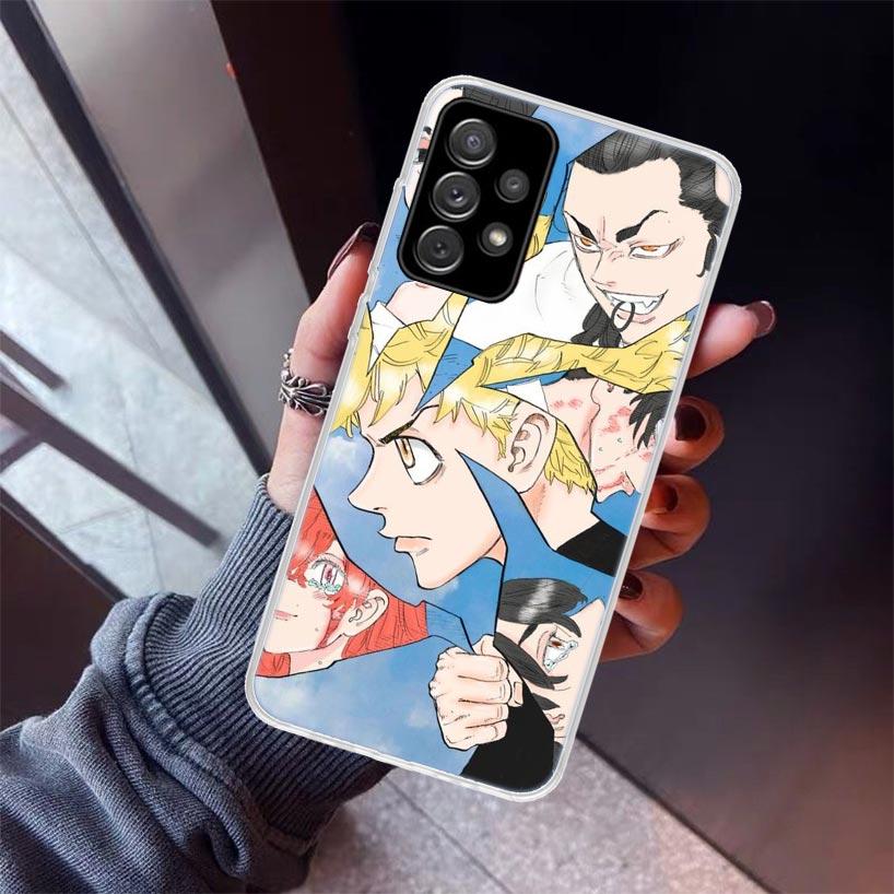 

Tokyo Avengers Anime Phone Case For Samsung Galaxy A52 A51 A50S A42 A32 A22 A12 A02S A72 A71 A41 A31 A21S A70 A40 A30S A20E A10S Samsung A71 4G
