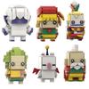 Game Series Fantasyed Action Figures Building Blocks MOC Zack Fair Tifa Aerith Cloud Mog Assembly Model Puzzle Toy Birthday Gift