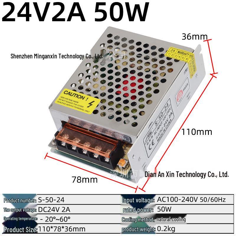 220V to Multi-Voltage Switching Power Supply for LED Strips and Monitors (5V, 12V, 24V, 36V, 48V; 5A-30A)