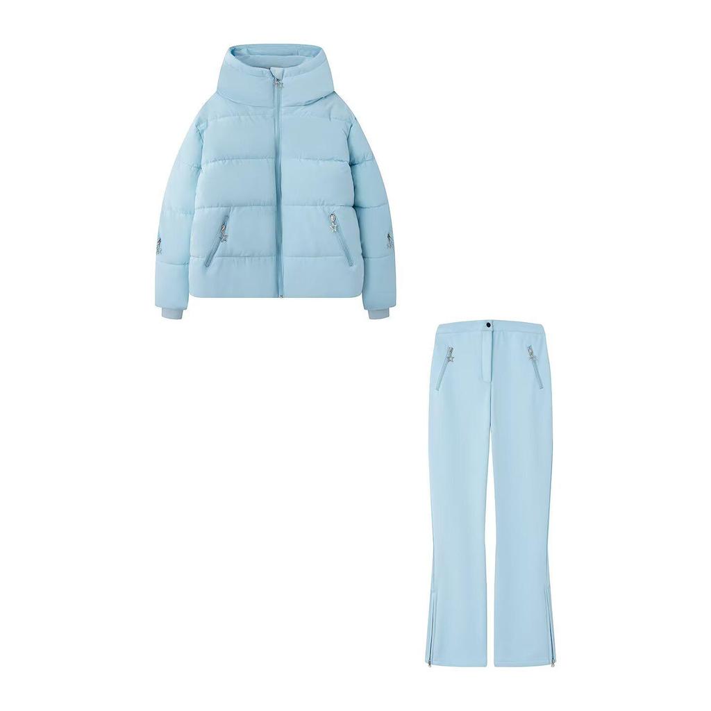 2025 Spring Collection: Women's European & American Style Waterproof Ski Jumpsuit - Warm and Fashionable