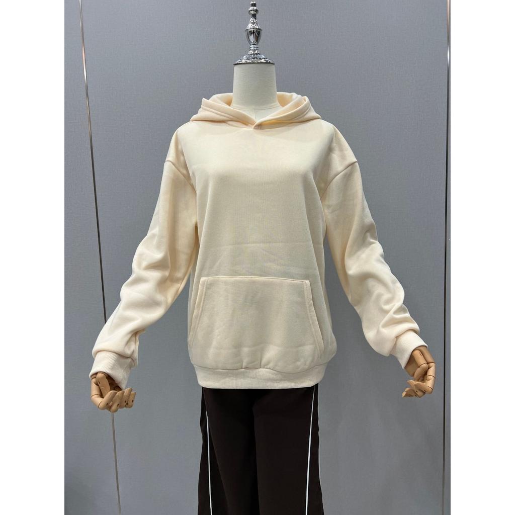 Autumn and Winter New Women's Fashion Solid Color Backless Hollow Mesh Hooded Sweatshirt Sweatshirt