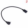 90 Degree Micro Usb Male To Mini Usb Female Adapter Converter Cable