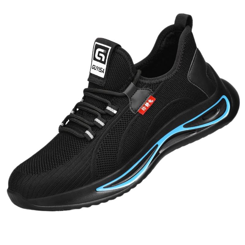 

Антистатическая обувь, мужская противоударная, противопрокольная, пылезащитная, защита головы от ударов, обувь для страхования труда, износостойкая обувь 38