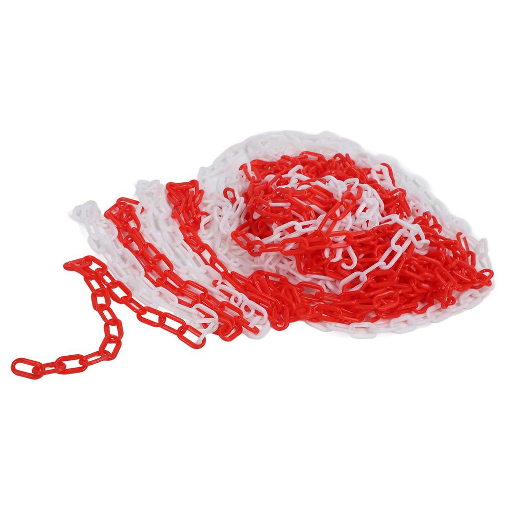 Traffic Chain Cone Pole Contol Safety Barrier PVC Plastic for Constructions Home Road Driveway