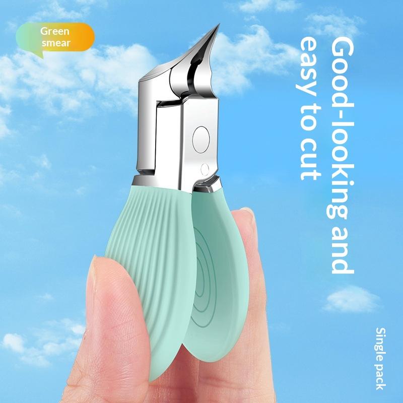 

Mini Opening Anti-Splash Slanted Pointed Nail Clipper Ingrown Portable Toenail Fingernail Trimmer Manicure Tools