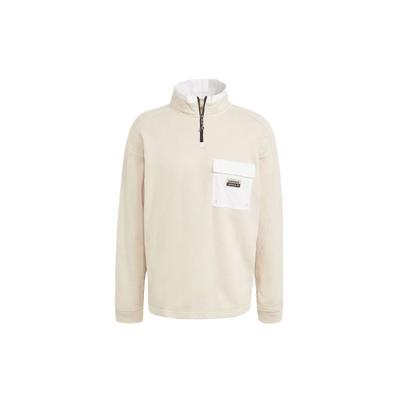 adidas R.Y.V. Half-Zip Solid Utility Crewneck Sweatshirt Men Tops Light-Pink GN3277