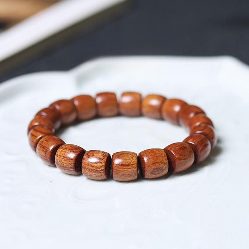 Competitively Price Wooden Bead Bracelet Attractive Luxury Gift Com Contas Smooth Fashion Durable Natural Fragrance Bracelet