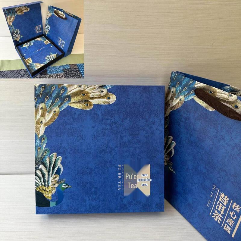 Purple Clay Pu er Tea Cake Gift Box