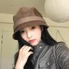 Versatile Winter Autumn Corduroy Bucket Hats For Women Fisherman Cap Foldable Wide Brim Sun Adjustable Bucket Hats