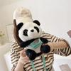 Cute Backpack Panda Plush Toy Small Backpack Chinese Panda Souvenir Children's Crossbody Bag Shoulder Bag