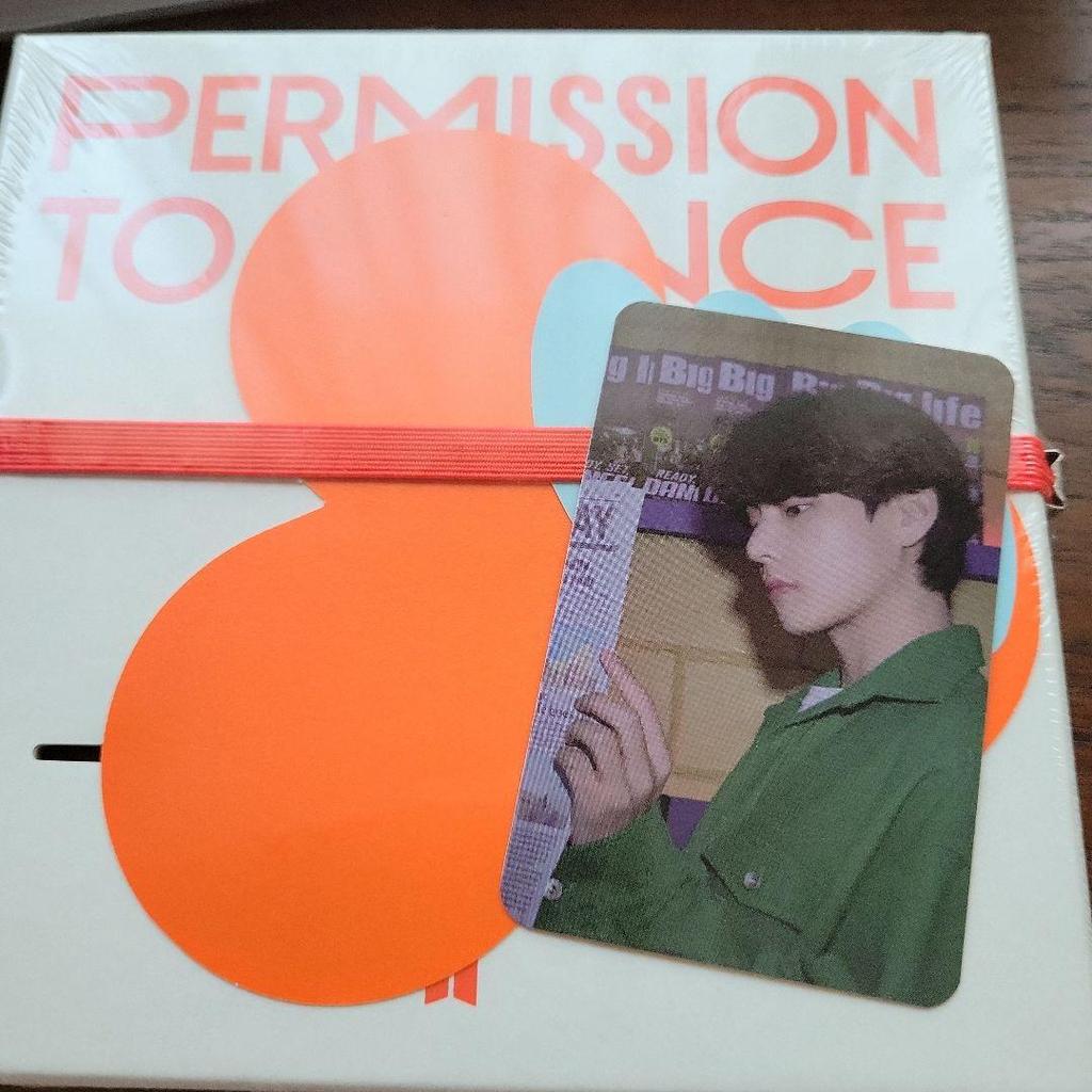[USED] BTS PTD Korea MusicKorea Bonus Trading Card V V