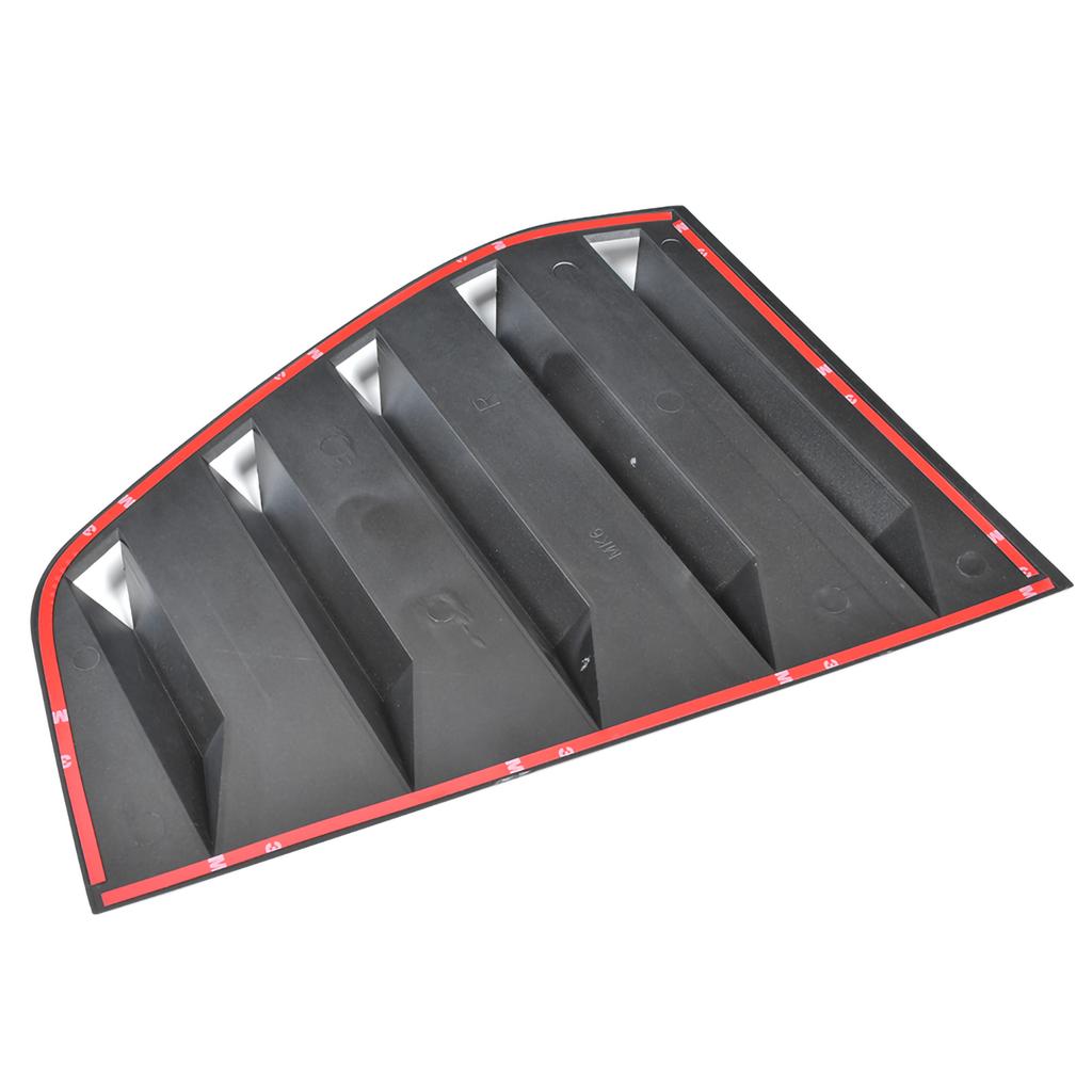 Pair of Side Vent Window Scoop Louver Trim Car Modification Fit for R Mk6 2009 2013Glossy Black