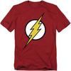 Popfunk The Flash Lightning Bolt Logo T Shirt Red