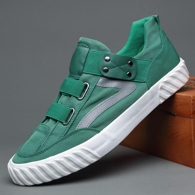 Mens High-top Canvas Shoes Men 2025 New Spring Autumn Top Fashion Sneakers Lace-up High Style Solid Colors Man Black Shoes665