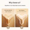 Baby Safety Transparent Silicone T-Shape Corner Protectors, 8-Pack