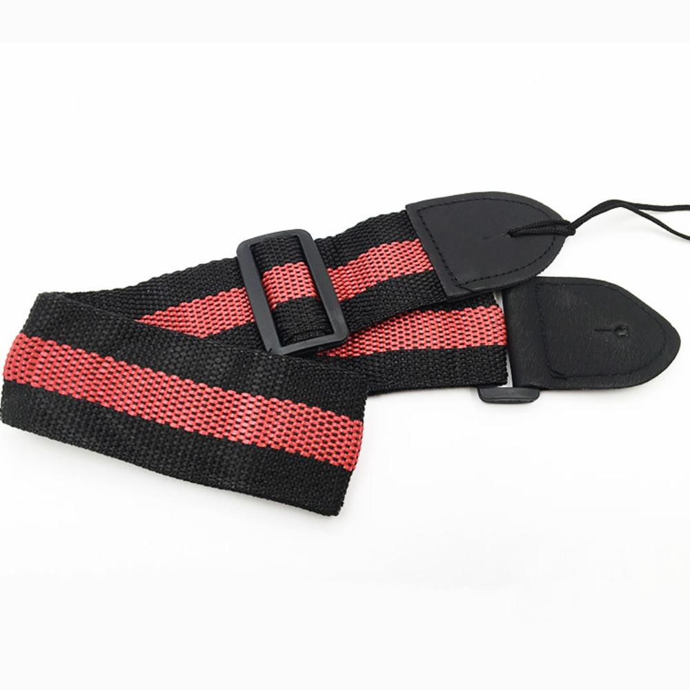 Nylon Bass Ukulele Belt Stripe Personality Guitar Straps Folk Electric Guitar Strap Ukulele