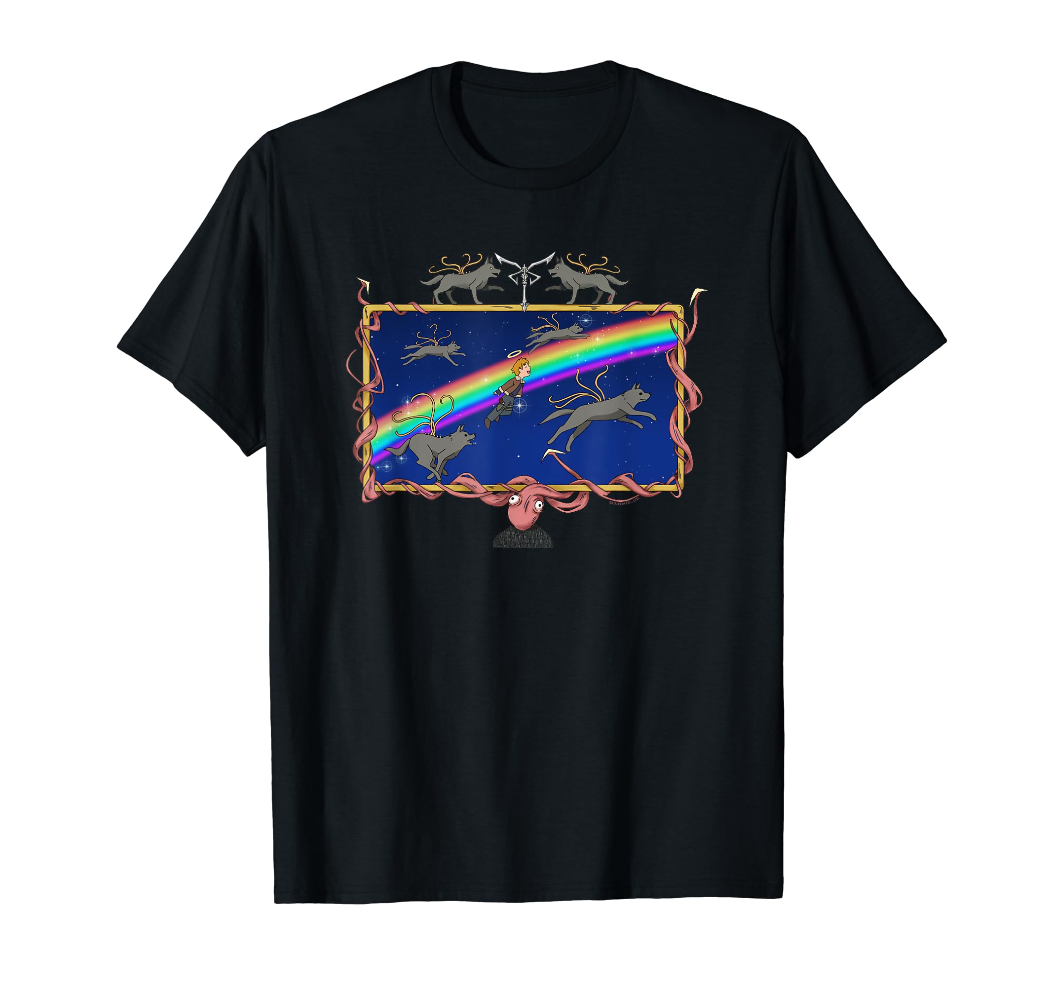 

BIOHAZARD Bio Masterpiece Theater already tired RE4 I m T-shirt чёрный